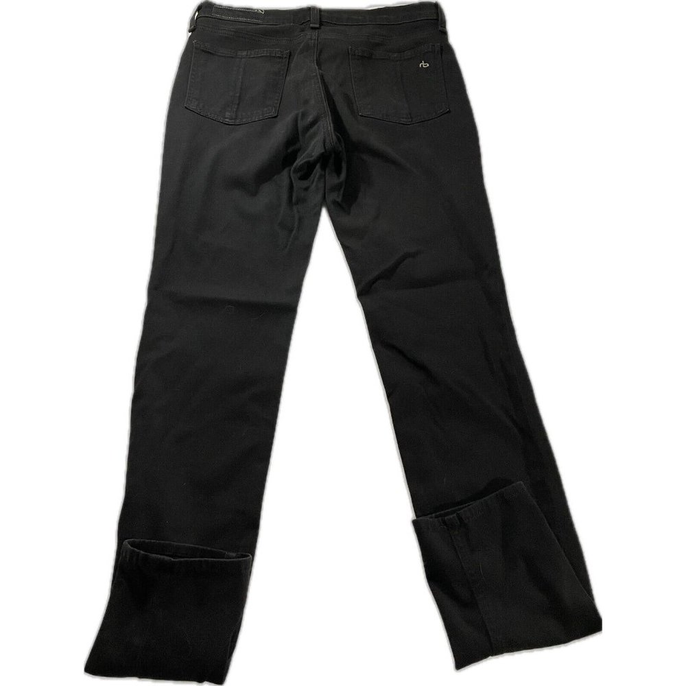 Rag & Bone black Velvet plush skinny legging jeans W15030163 size 30x30